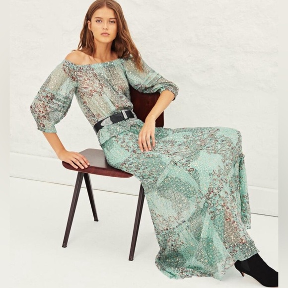 ba&sh Obbie Maxi Skirt NWT - Picture 12 of 12